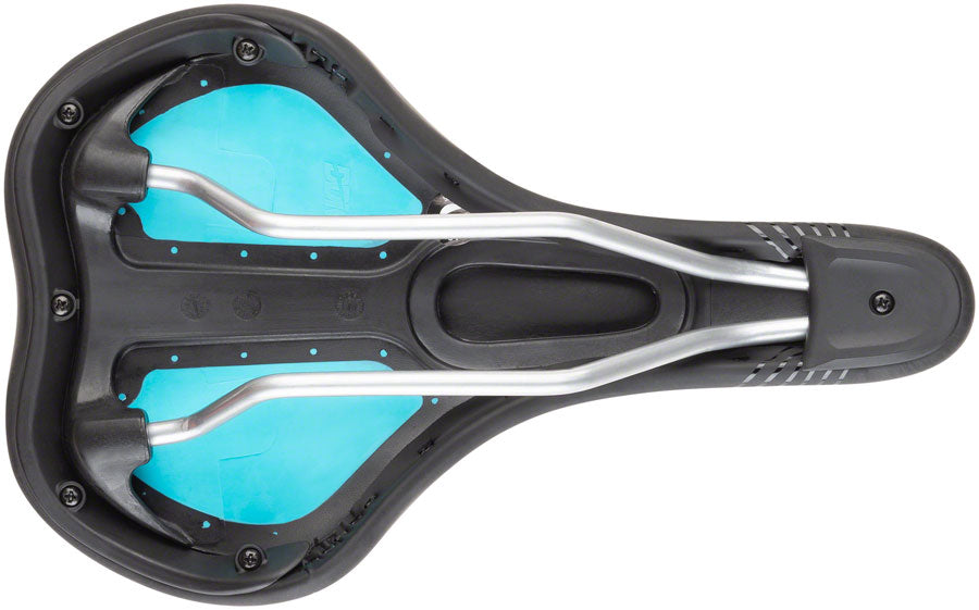 MSW SDL-173 Spin Fitness Saddle - Steel Black-Goodwynn'sGoodwynn's
