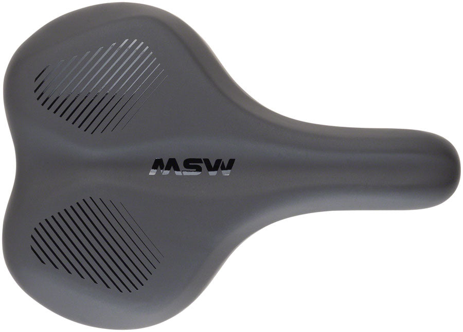 MSW SDL-192 Spin Fitness Saddle - Steel Black-Goodwynn'sGoodwynn's