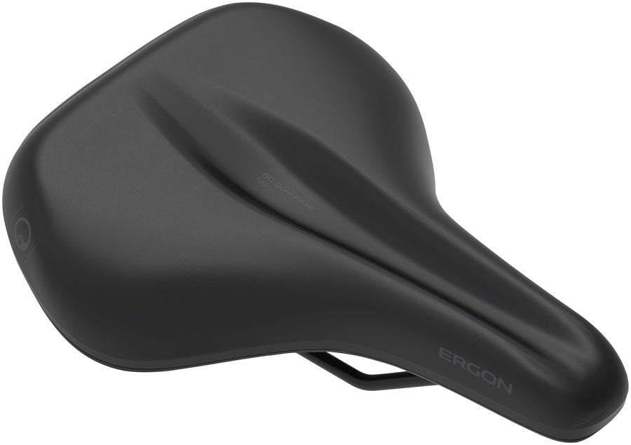Ergon SC Core Prime Saddle - Black/Gray Mens