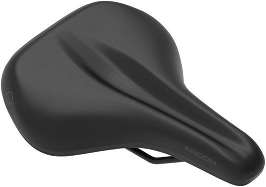Ergon SC Core Prime Saddle - Black/Gray Mens-Goodwynn's