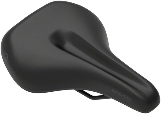 Ergon SC Core Prime Saddle - Black/Gray Womens-Goodwynn's