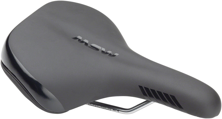 MSW SDL-192 Relax Recreation Saddle - Steel Black-Goodwynn'sGoodwynn's