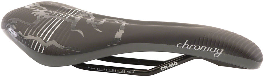 Chromag Juniper Saddle CrMo Rails - Black-Goodwynn'sGoodwynn's
