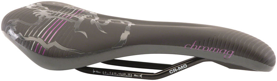 Chromag Juniper Saddle 269 x 141mm Women 283g Black/Purple-Goodwynn'sGoodwynn's