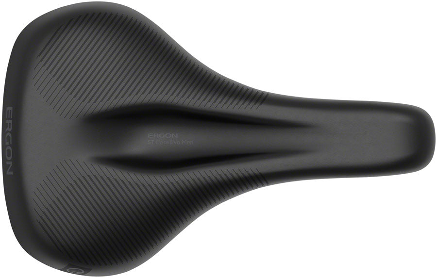 Ergon ST Core Evo Mens Saddle - SM/MD Black/Gray-Goodwynn'sGoodwynn's