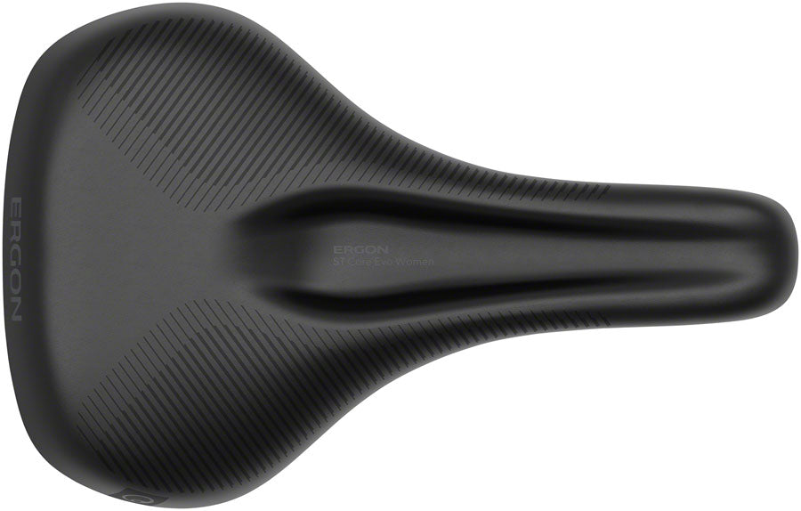Ergon ST Core Evo Womens Saddle - SM/MD Black/Gray-Goodwynn'sGoodwynn's
