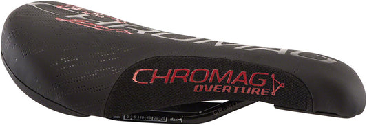 Chromag Overture Saddle 243 x 136mm Unisex 279g Black/Red