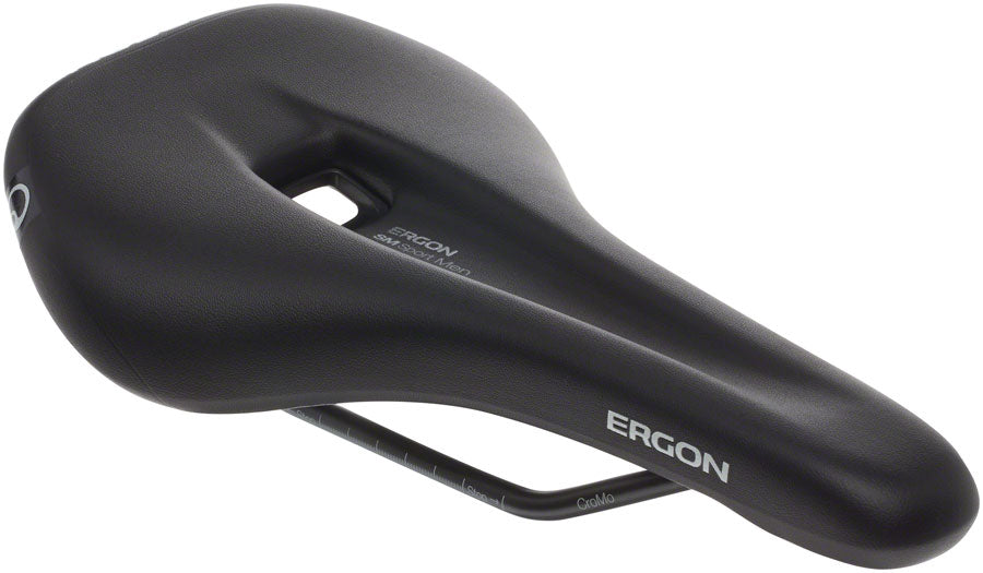 Ergon SM Sport Saddle - Chromoly Black Mens Medium/Large-Goodwynn'sGoodwynn's
