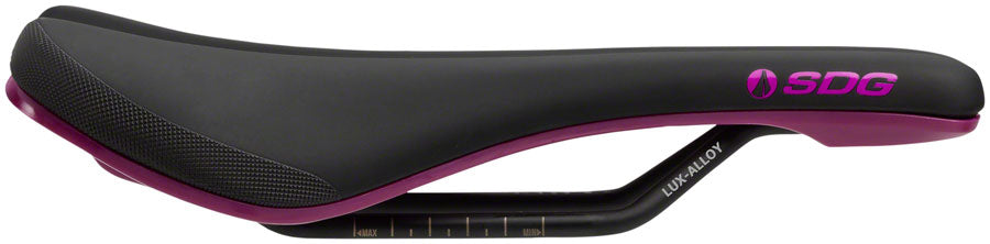 SDG Bel-Air V3 Saddle Lux-Alloy Rails Purple-Goodwynn'sGoodwynn's