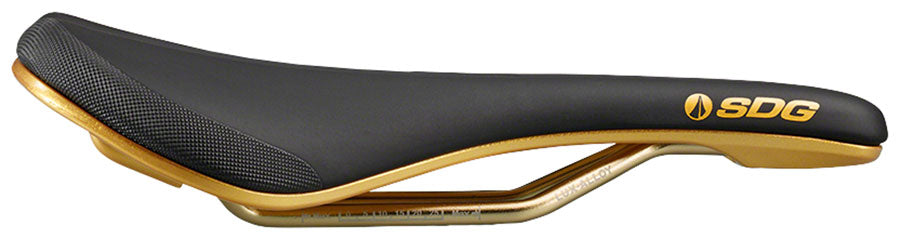 SDG Bel-Air V3 Galaxic Saddle Lux Rails Black/Gold-Goodwynn'sGoodwynn's