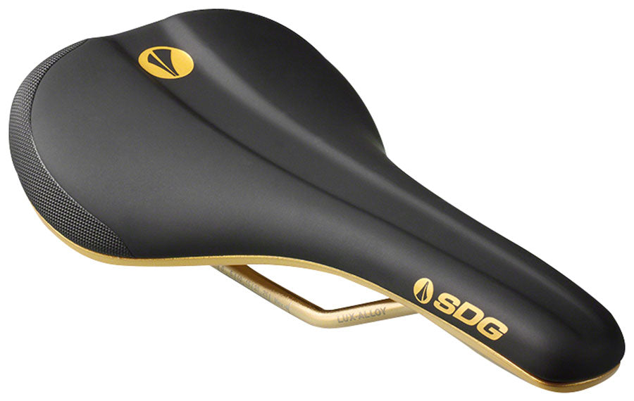 SDG Bel-Air V3 Galaxic Saddle Lux Rails Black/Gold-Goodwynn'sGoodwynn's