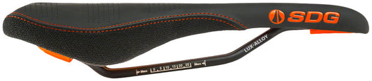 SDG Radar Saddle - Lux-Alloy Black/Orange-Goodwynn's