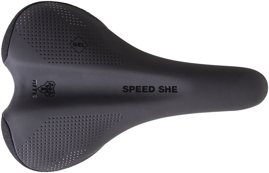 WTB Speed She Saddle - Chromoly Black Womens 150 mm Wide-Goodwynn'sGoodwynn's