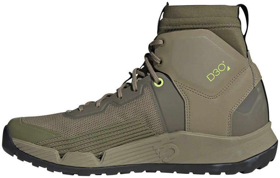 Five Ten Trailcross Mid Pro Flat Shoes - Mens Orbit Green/Core BLK/Pulse Lime 11-Goodwynn'sGoodwynn's