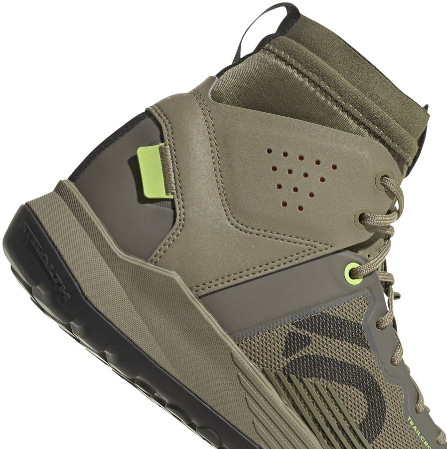 Five Ten Trailcross Mid Pro Flat Shoes - Mens Orbit Green/Core BLK/Pulse Lime 11.5-Goodwynn'sGoodwynn's