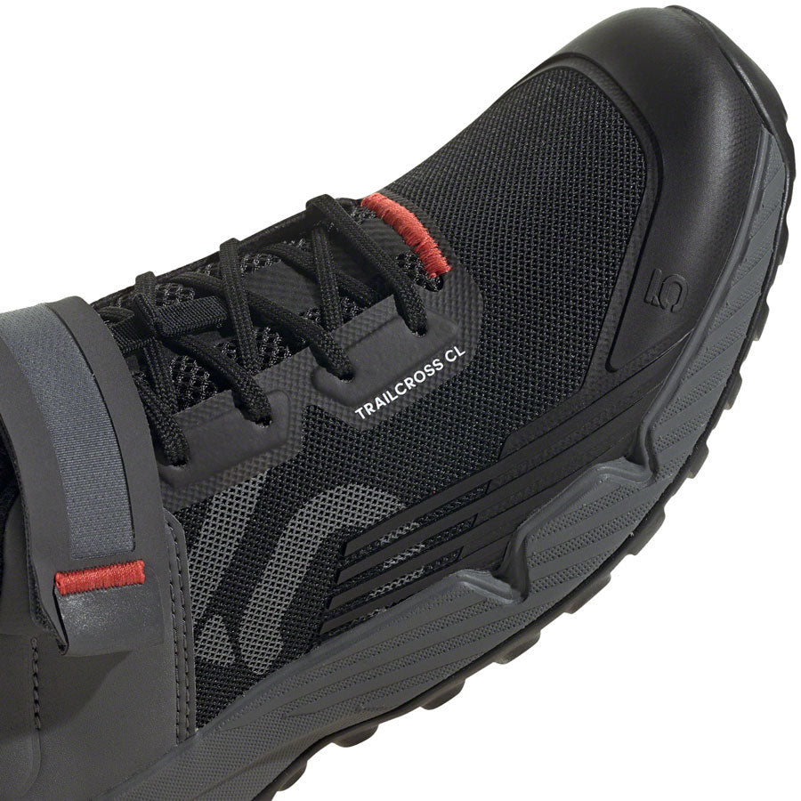 Five Ten Trailcross Mountain Clipless Shoes - Womens Core BLK/Gray Three/Red 8.5-Goodwynn'sGoodwynn's