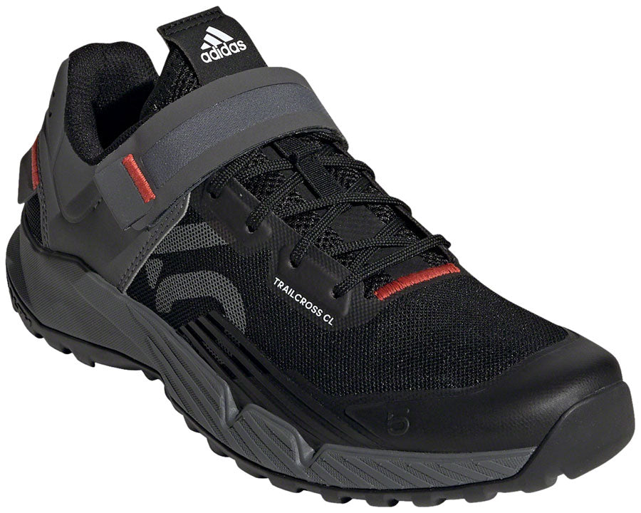 Five Ten Trailcross Mountain Clipless Shoes - Womens Core BLK/Gray Three/Red 6.5-Goodwynn'sGoodwynn's