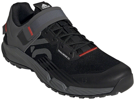 Five Ten Trailcross Mountain Clipless Shoes - Mens Core BLK/Gray Three/Red 11.5-Goodwynn's