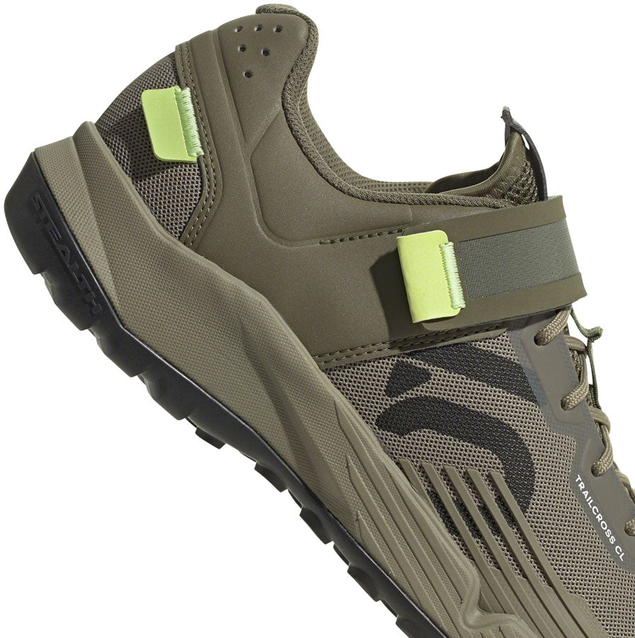 Five Ten Trailcross Mountain Clipless Shoes - Mens Orbit Green/Carbon/Pulse Lime 11-Goodwynn'sGoodwynn's