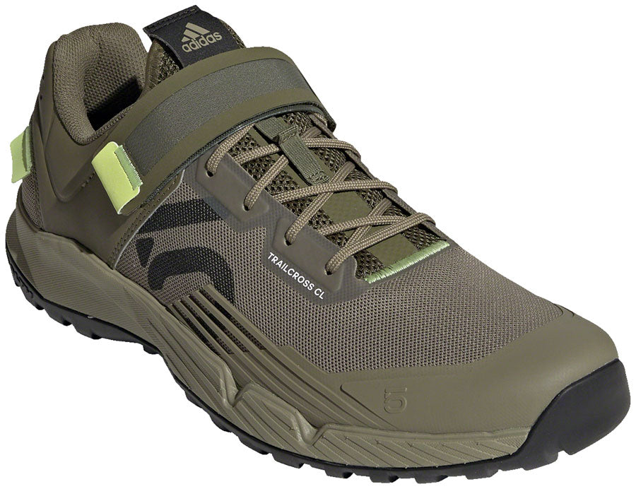 Five Ten Trailcross Mountain Clipless Shoes - Mens Orbit Green/Carbon/Pulse Lime 8.5-Goodwynn'sGoodwynn's