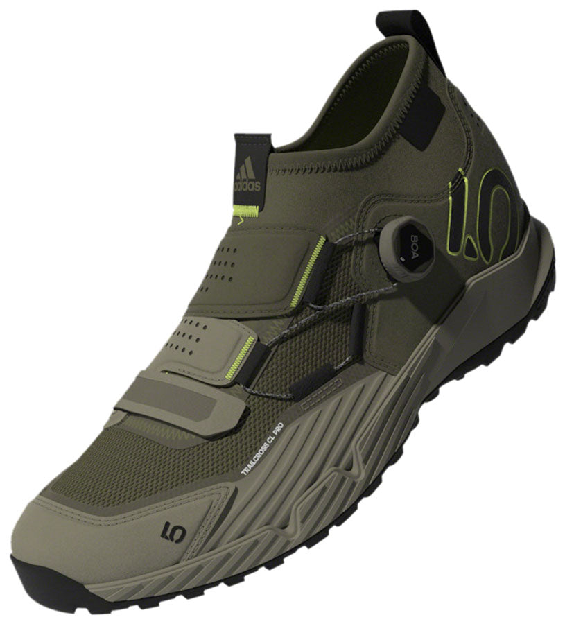 Five Ten Trailcross Pro Mountain Clipless Shoes - Mens Green/Black/Green 6-Goodwynn'sGoodwynn's