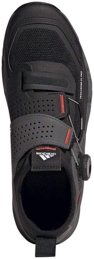 Five Ten Trailcross Pro Mountain Clipless Shoes - Womens Gray/Black/Red 5.5-Goodwynn'sGoodwynn's