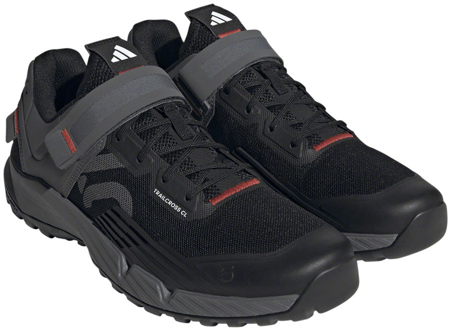 Five Ten Trailcross Mountain Clipless Shoes - Mens Core BLK/Gray Three/Red 8-Goodwynn'sGoodwynn's
