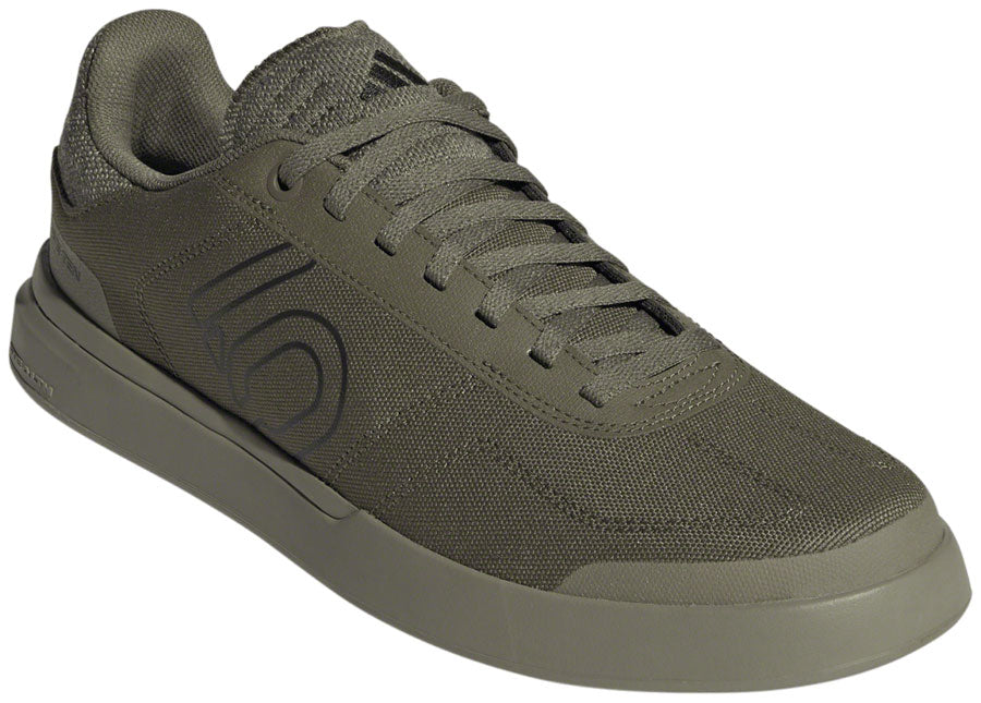 Five Ten Sleuth Deluxe Canvas Flat Shoes - Mens Focus Olive/Core BLK/Orbit Green 10.5