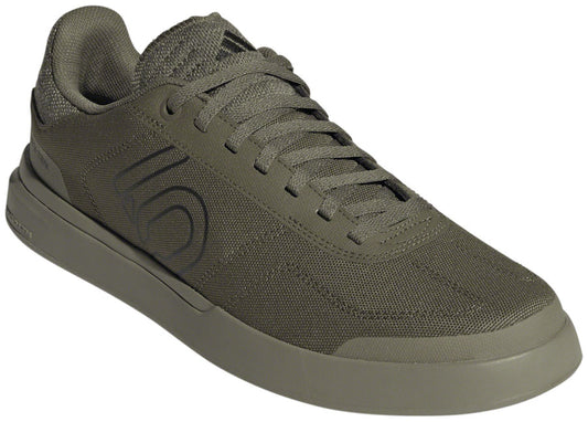 Five Ten Sleuth Deluxe Canvas Flat Shoes - Mens Focus Olive/Core BLK/Orbit Green 6.5-Goodwynn's