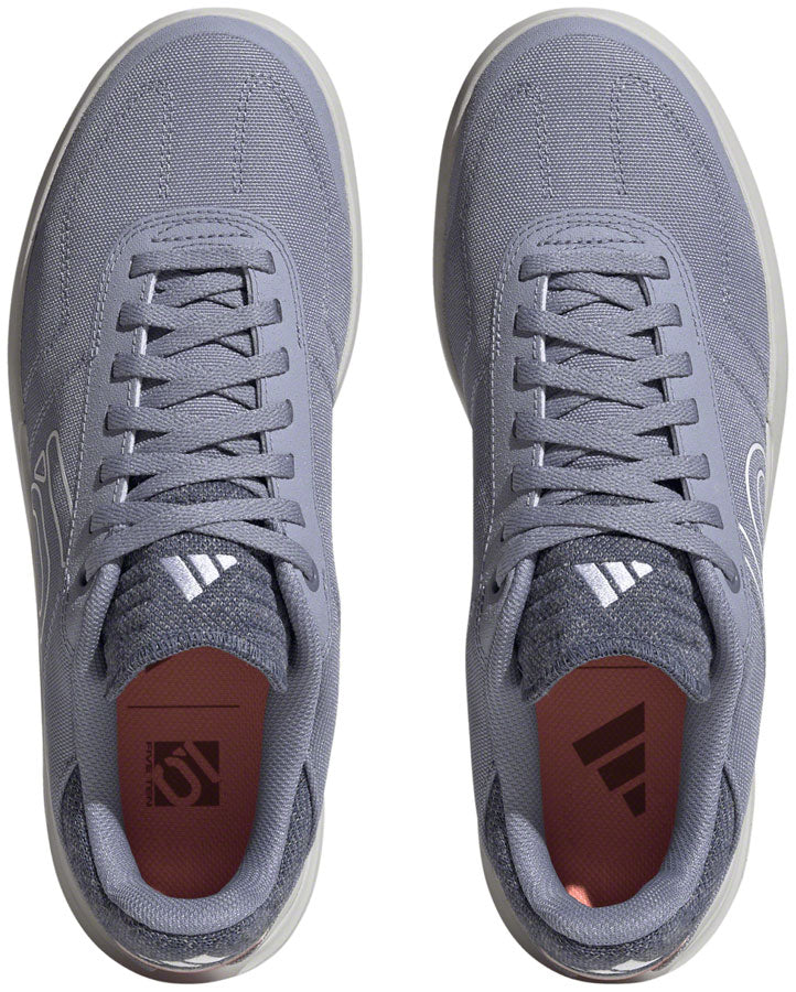 Five Ten Sleuth Deluxe Canvas Flat Shoes - Womens Silver Violet/Ftwr White/Coral 6