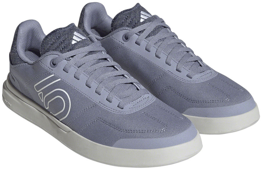 Five Ten Sleuth Deluxe Canvas Flat Shoes - Womens Silver Violet/Ftwr White/Coral 6-Goodwynn'sGoodwynn's