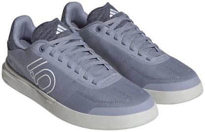 Five Ten Sleuth Deluxe Canvas Flat Shoes - Womens Silver Violet/Ftwr White/Coral 10