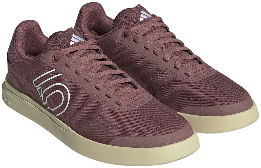 Five Ten Sleuth Deluxe Canvas Flat Shoes - Womens Quiet Crimson/Ftwr White/Core BLK 6-Goodwynn'sGoodwynn's