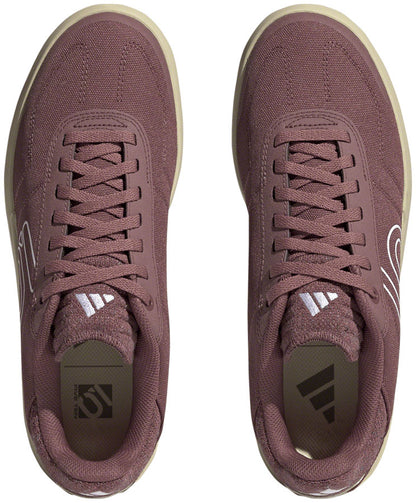 Five Ten Sleuth Deluxe Canvas Flat Shoes - Womens Quiet Crimson/Ftwr White/Core BLK 9.5