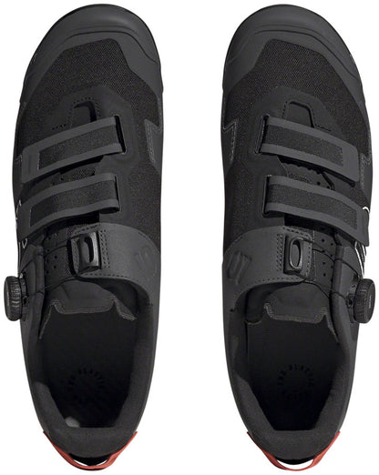 Five Ten Kestrel BOA Mountain Clipless Shoes - Mens Core BLK/Ftwr White/Impact Orange 11.5