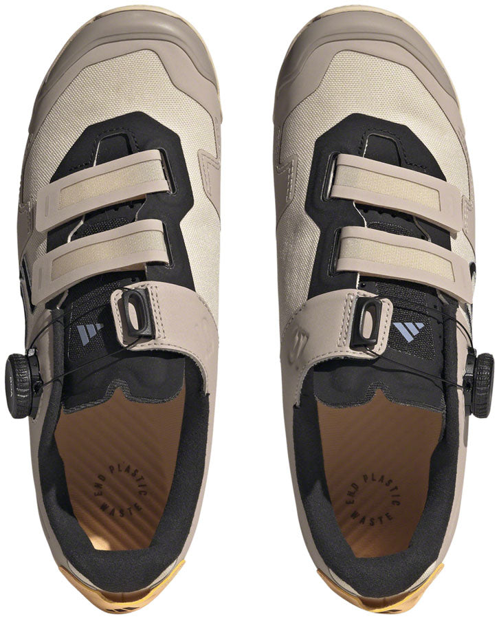 Five Ten Kestrel BOA Mountain Clipless Shoes - Womens Sand Strata/Silver Violet/Acid Orange 9.5