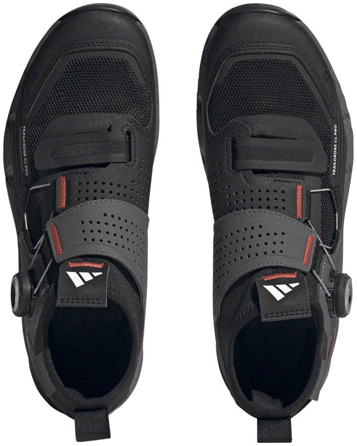 Five Ten Trailcross Pro Mountain Clipless Shoes - Womens Gray Five/Core BLK/Red 8-Goodwynn'sGoodwynn's