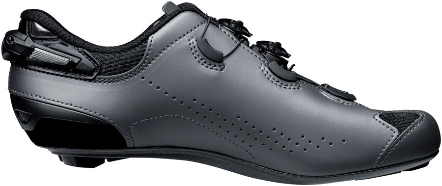 Sidi Shot 2S Road Shoes - Mens Anthracite/Black 42-Goodwynn'sGoodwynn's