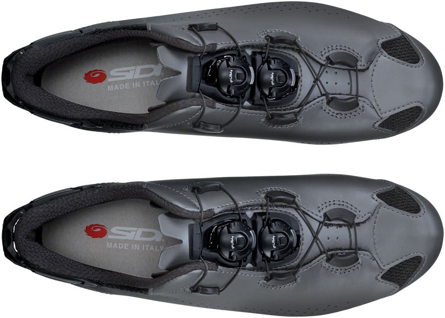 Sidi Shot 2S Road Shoes - Mens Anthracite/Black 42-Goodwynn'sGoodwynn's