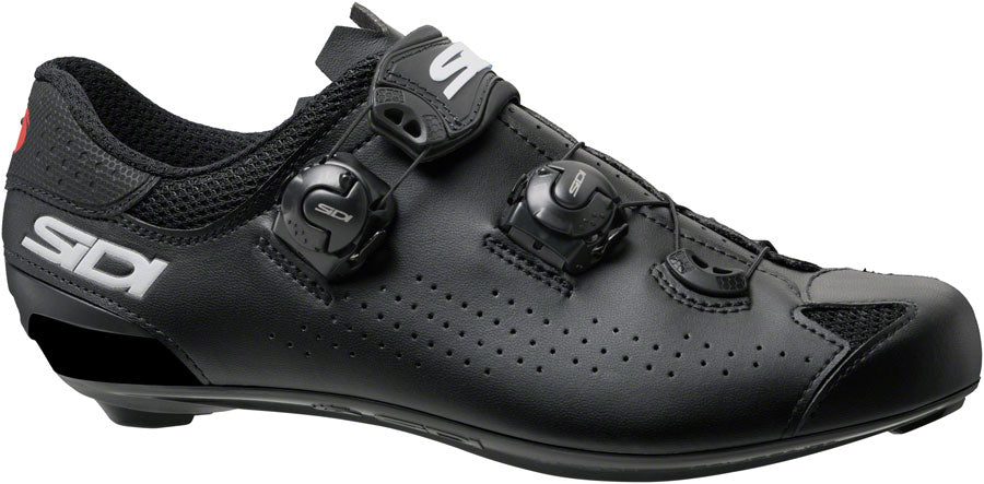 Sidi Genius 10 Mega Road Shoes - Mens Black 46.5-Goodwynn'sGoodwynn's