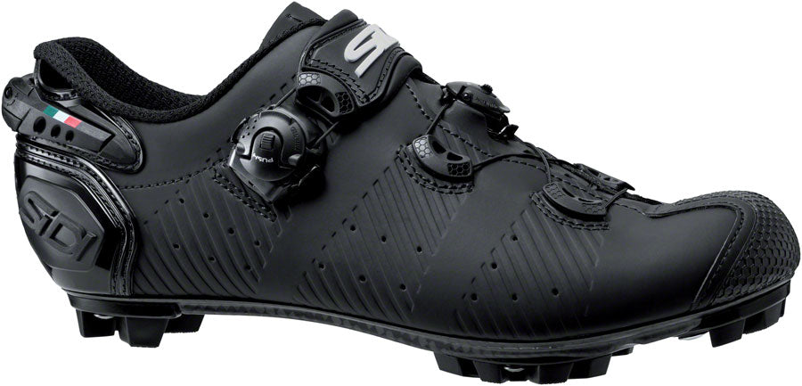 Sidi Drako 2S Mountain Clipless Shoes - Mens Black 42.5-Goodwynn'sGoodwynn's
