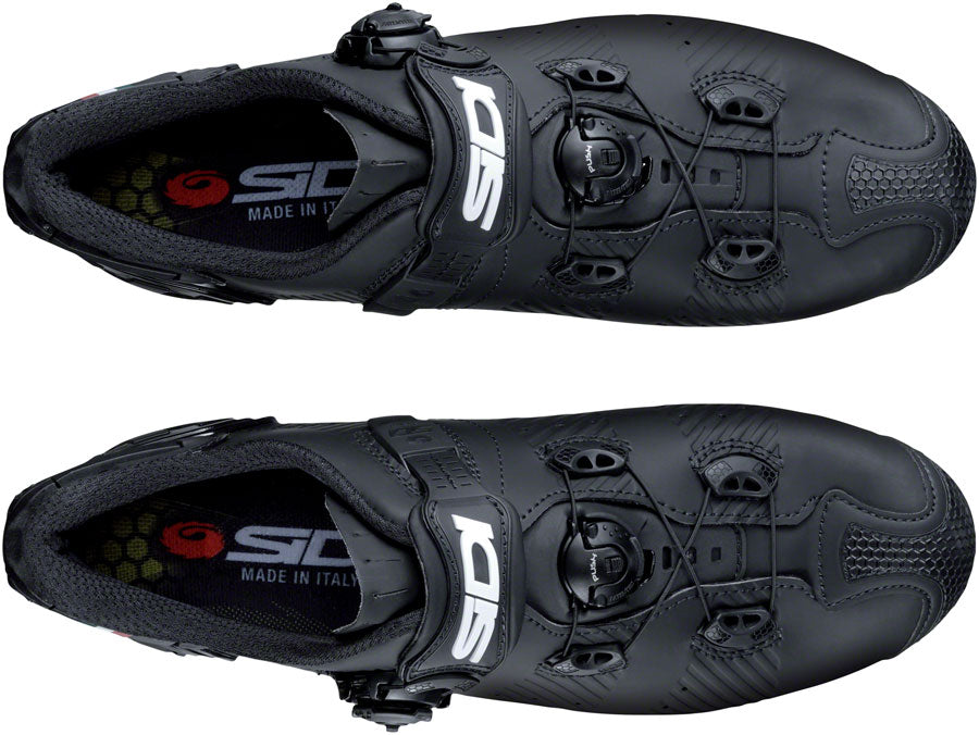 Sidi Dragon 5 Mega Mountain Clipless Shoes - Mens Matte Black 45.5-Goodwynn'sGoodwynn's