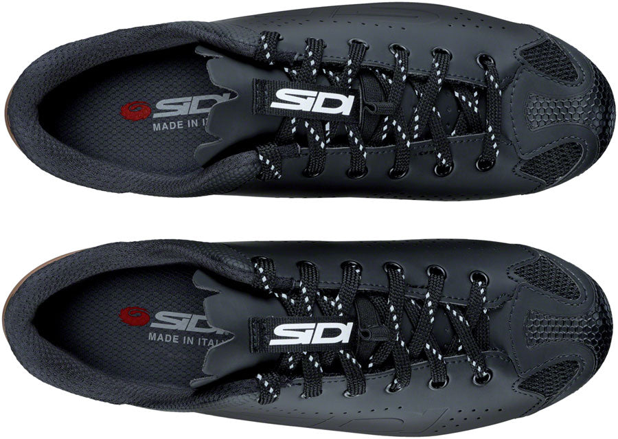 Sidi Dust Shoelace Mountain Clipless Shoes - Mens Black 42.5-Goodwynn'sGoodwynn's