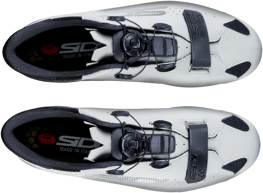 Sidi Sixty Road Shoes - Mens Black/White 46-Goodwynn'sGoodwynn's
