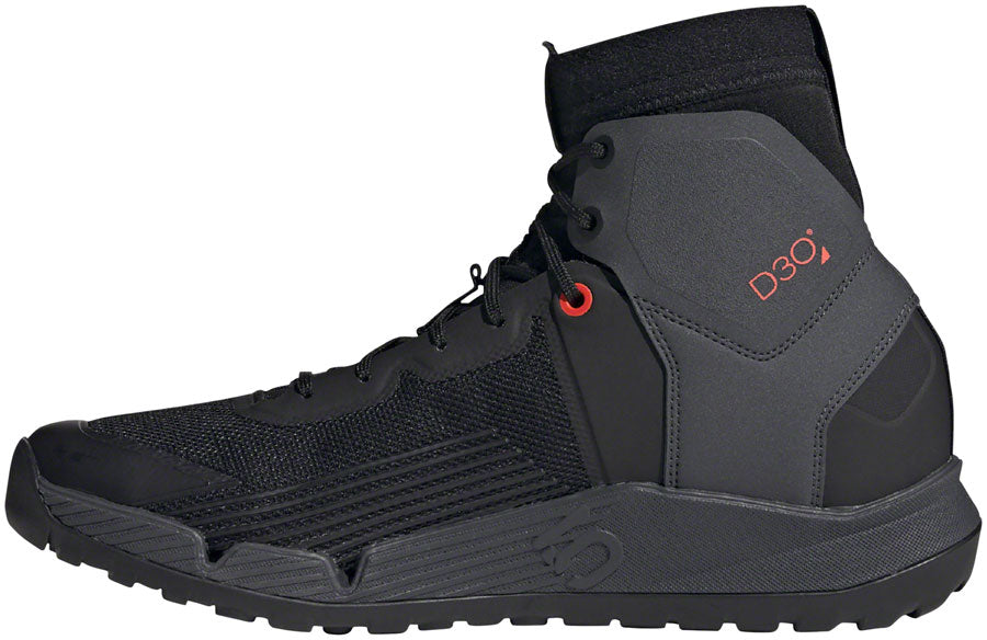Five Ten Trailcross Mid Pro Flat Shoes - Mens Core BLK / Gray Two / Solar Red 7-Goodwynn'sGoodwynn's