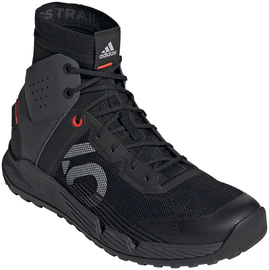 Five Ten Trailcross Mid Pro Flat Shoes - Mens Core BLK / Gray Two / Solar Red 7-Goodwynn'sGoodwynn's