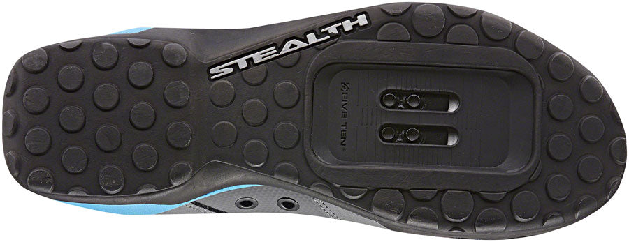 Five Ten Kestrel Lace Mountain Clipless Shoes - Womens Gray Five / Shock Cyan / Core BLK 5.5-Goodwynn'sGoodwynn's
