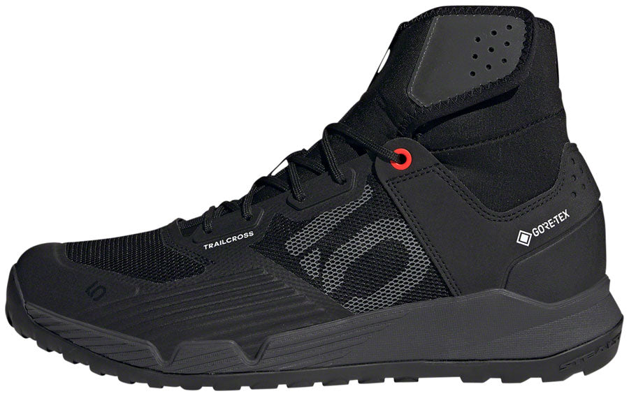 Five Ten Trailcross GTX Flat Shoes - Mens Core BLK / DGH Solid Gray / FTWR White 12-Goodwynn'sGoodwynn's