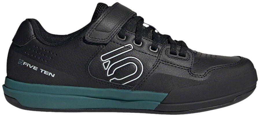 Five Ten Hellcat Mountain Clipless Shoes - Womens Core BLK / Crystal White / Hazy Emerald 7-Goodwynn'sGoodwynn's