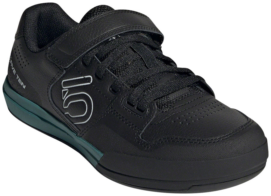 Five Ten Hellcat Mountain Clipless Shoes - Womens Core BLK / Crystal White / Hazy Emerald 7-Goodwynn'sGoodwynn's